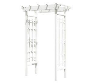 White Wooden Arbor-image